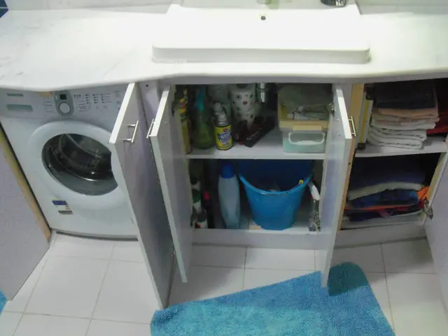 Washing machine under the washbasin