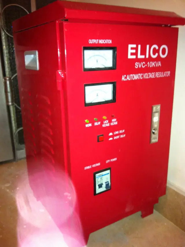 Voltage regulator for the whole apartment