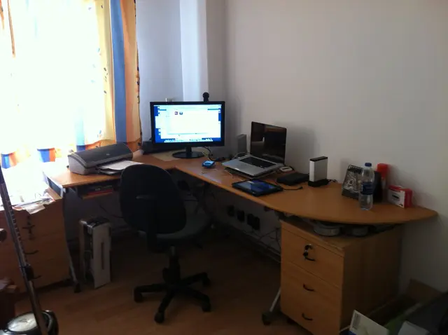 Third bedroom used as office